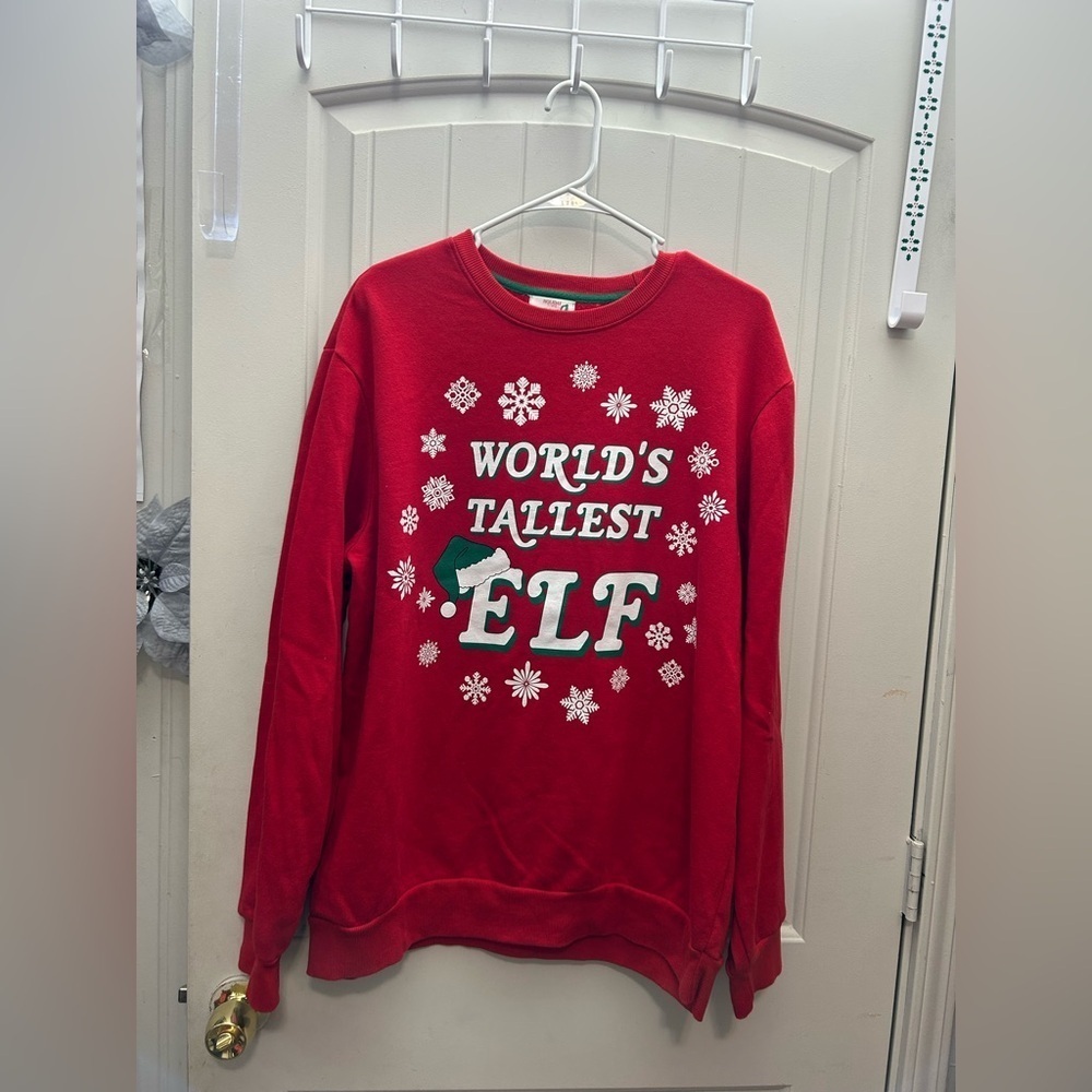 Holiday Time Red and Green Festive Sweatshirt